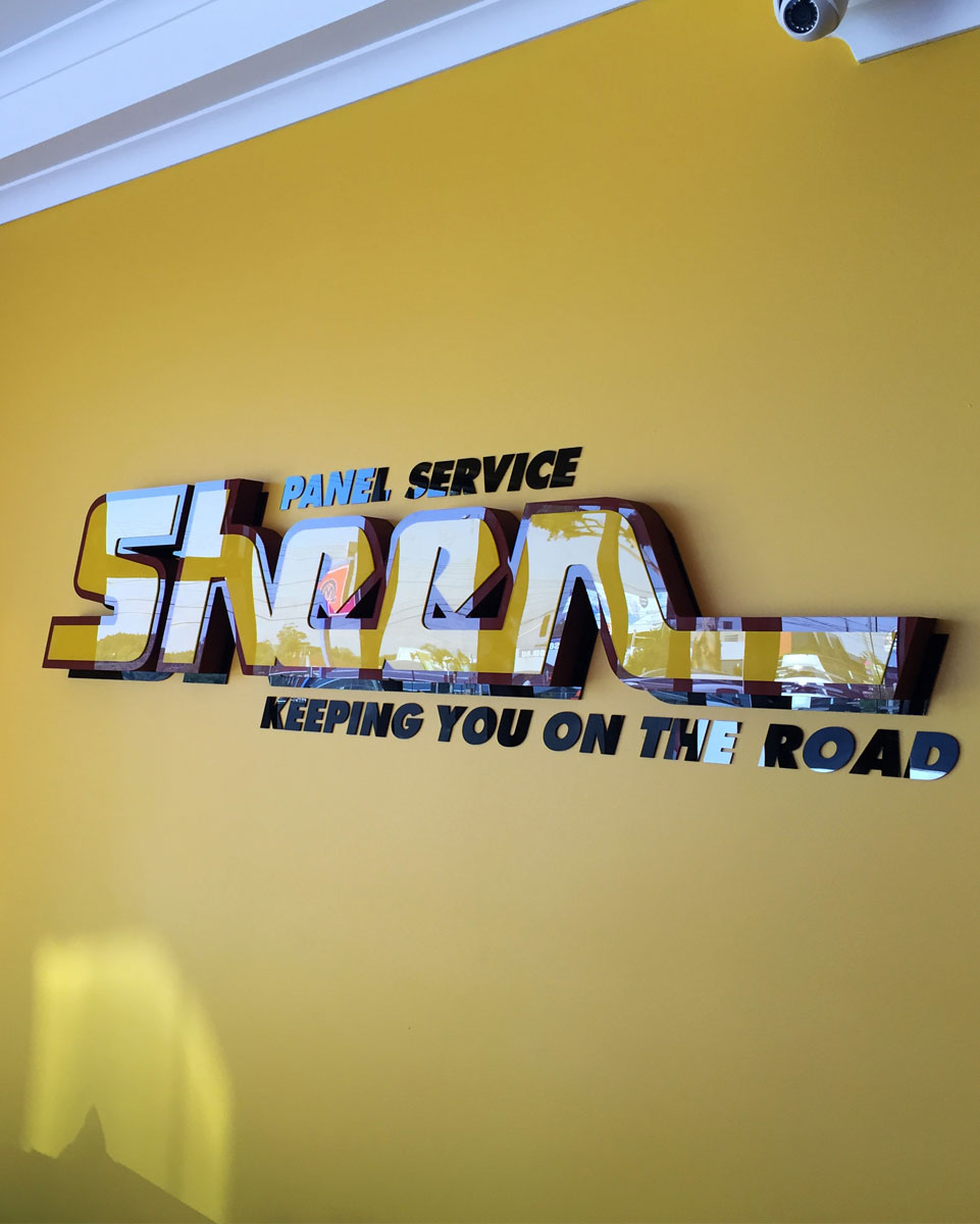 3D Fabricated Signs